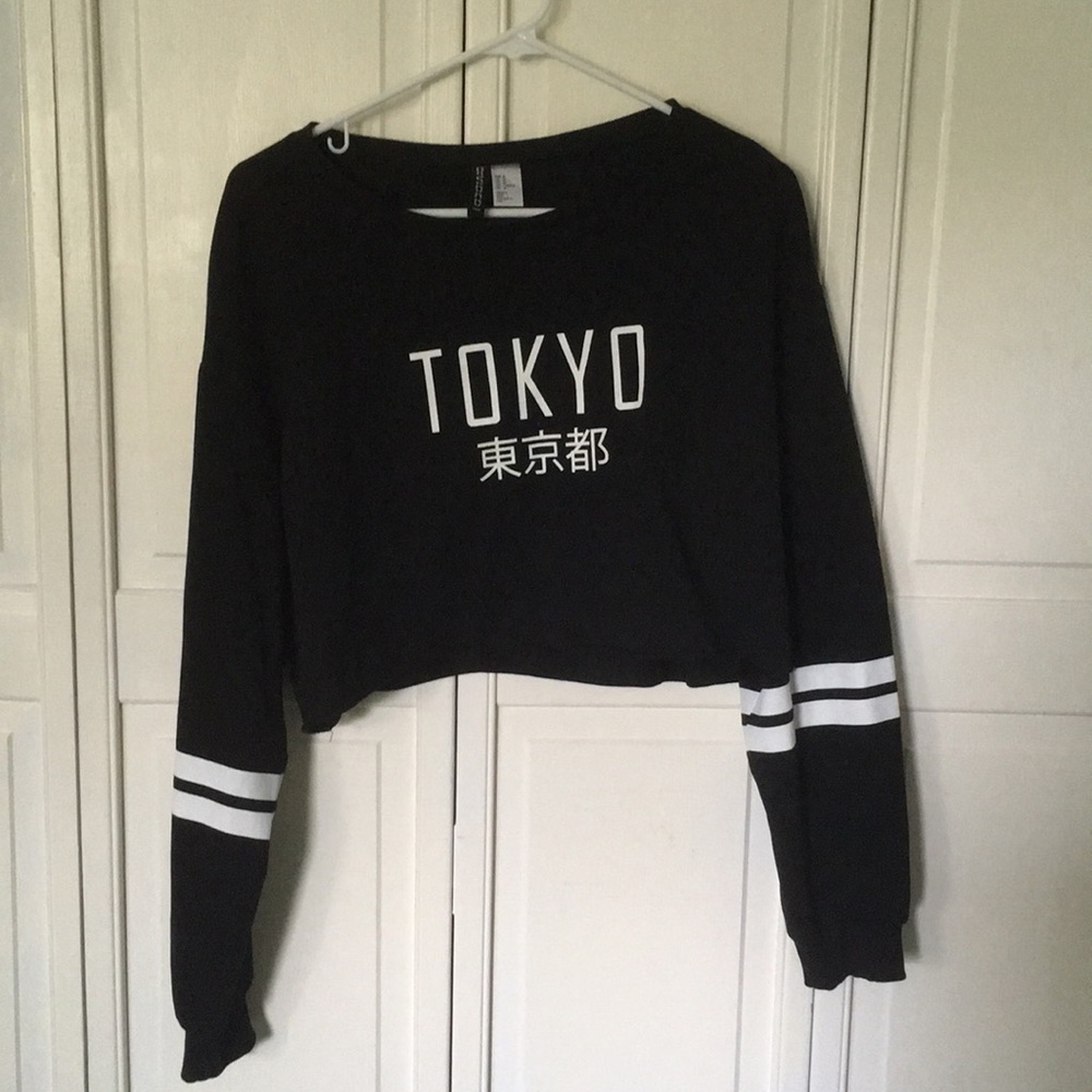Black Tokyo Baseball Tee